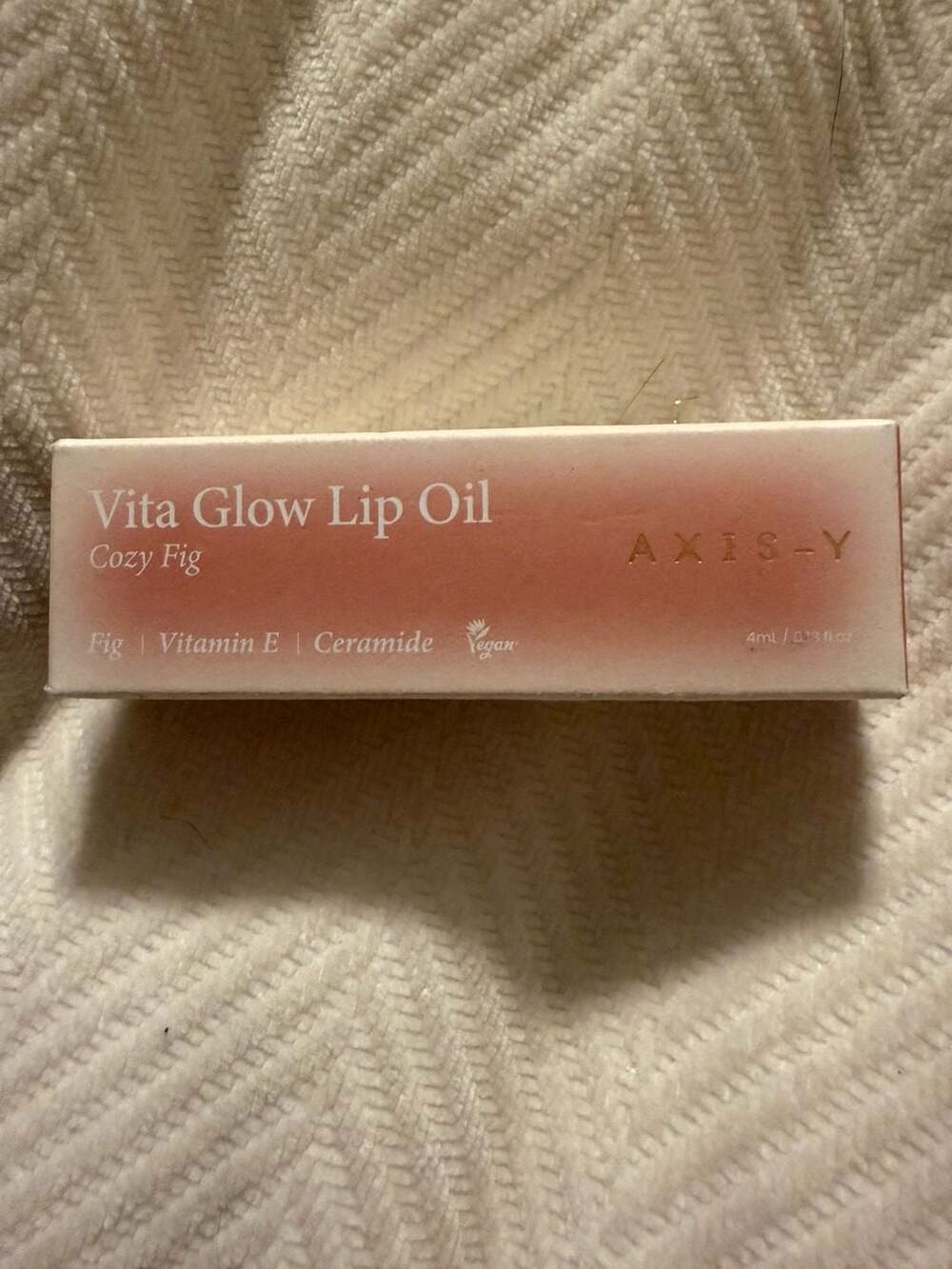 AXIS-Y Vita Glow Lip Oil - Cozy Fig